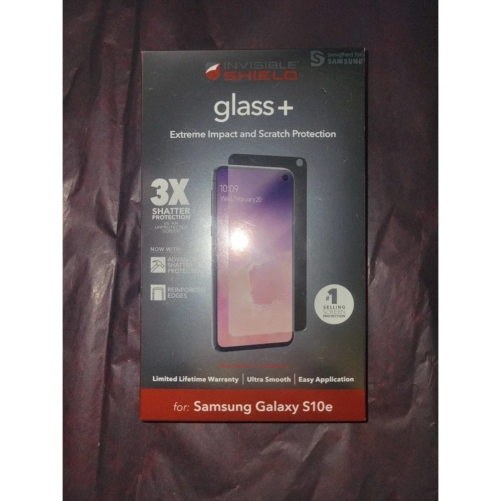 Invisible shield protector samsung galaxy s10e